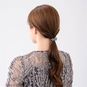 コンプレックスビズ　SWAROVSKIパール　ホワイト　ヘアゴム　新品未使用 Amazon | コンプレックスビズ レディアリーシャイン ポニー